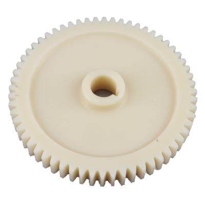 China CNC machined customized large Nylon plate gear for sale