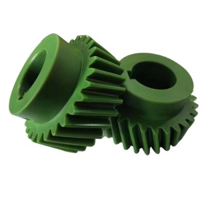 China CNC machined customized gear plastic polyurethane engineering plastic gear for sale