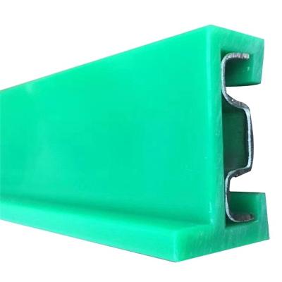 China self lubricating small friction coefficient HDPE UPE UHMW PE plastic linear guide for sale