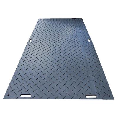 China heavy duty 4x8 plastic uhmwpe hdpe temporary ground protection mat for sale