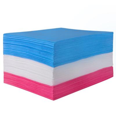 China Water Proof Disposable Waterproof Cloth Sheet Bed Sheet For Hotel Resistant for sale