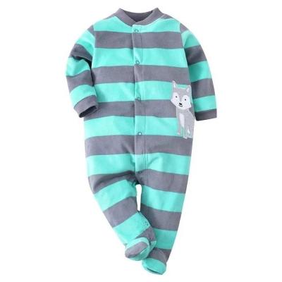 China Breathable Micro Brushed Fleece Kids Sleepwear Romper for sale