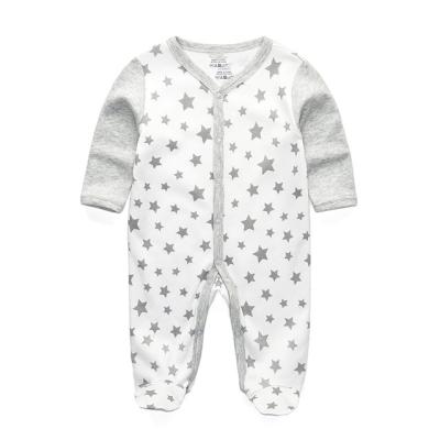 China Basic style high quality cotton (cpsc passed) printed baby sleepers onesie for sale