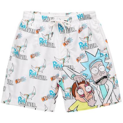 China 2021 Breathable hot 3d style custom digital printed mens anime beach pants summer casual sports shorts wholesale custom quick dry shorts for sale