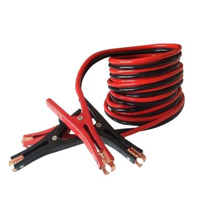 China LZSH High Quality Custom Double Ended Car Battery Clamp Double Ended 8GA Crocodile Clip Cable for sale