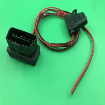 China Home Appliance Custom Cable Auto Fuse Holder Wire Arm OBD Male Cable for sale