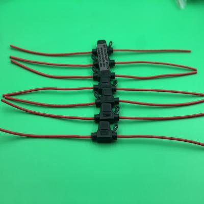 China Home Appliance U L 1015 16AWG Red Fuse Mini Fuse Holder Wire L150+150mm 5A 32V for sale