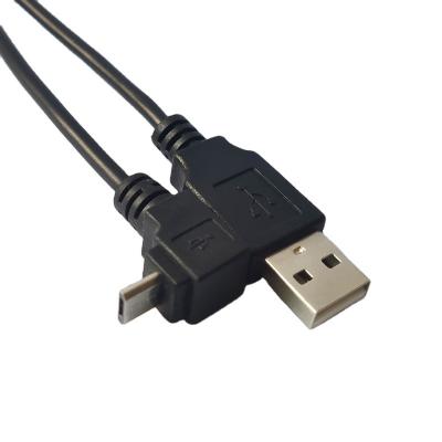 China New Upgraded UP Angle 5P Micro Speaker Copper 20AWG Pure USB Data Cable With USB 2.0 Cable for sale