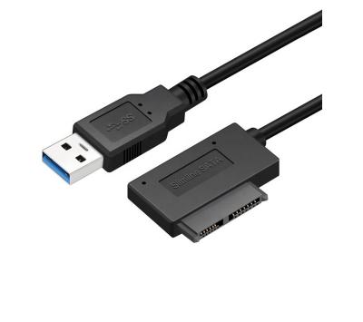 China COMPUTER USB 3.0 Male To MINI Sata 7+6 Conversion Cable For SSD HDD Hard Disk for sale