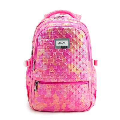 China Leichtgewicht Polyester Schultaschen Rucksack für Gelegenheitsreisen zu verkaufen