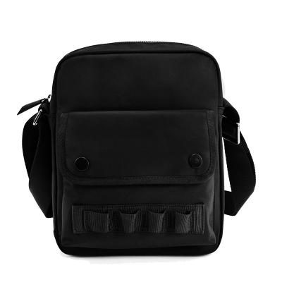 China Kleine schwarze Crossbody-Tasche senkrecht mit langem Griff zu verkaufen