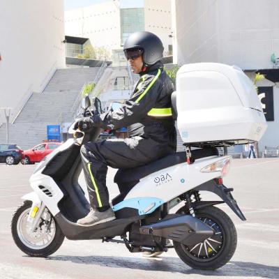 China Steel 2 in 1 Electric Motorcycle Tricycle Long Range Scooter Fast Food Pizza Delivery Electric Scooter for sale