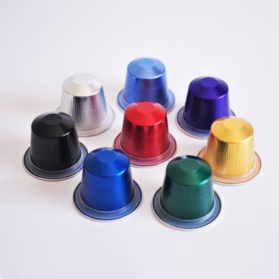 China Eco-friendly Biodegradable Disposable PLA Bpa Nespresso Coffee Tea Free Plastic Empty Coffee Capsule for sale