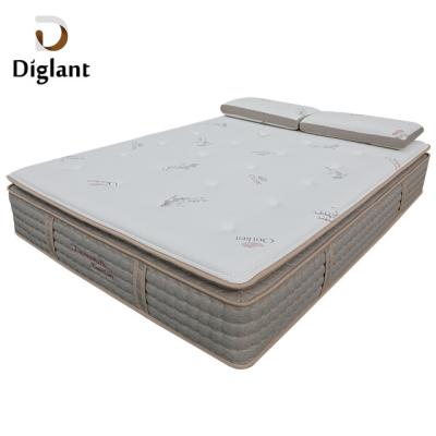 China D23 Diglant Gel Cooling Memory Foam King Size Natural Latex Foldable Bed Mattress Latest Double Single Bed Fabric for sale