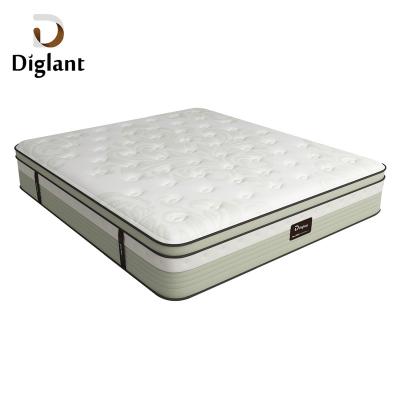 China Diglant D223 Latest Furniture Single Bed Cooling King Size Spring Memory Double Foam Mattress For Bedrooms for sale