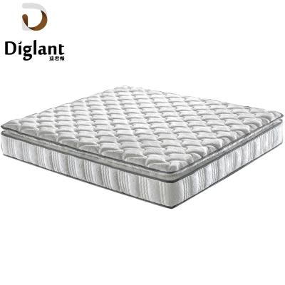 China Diglant LIN-164-2 Luna Italian Memory Foam Pocket Silentnight Tencel Miracoil Modern European Designed Sprung Mattress for sale