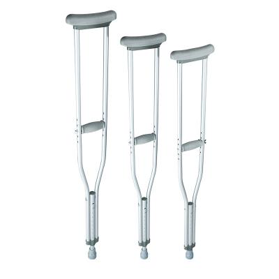 China For disabled adult pink stainless steel cheap armpit crutch for disabled old man for sale