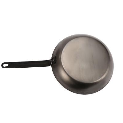 China Sustainable carbon steel non stick fry pan for sale