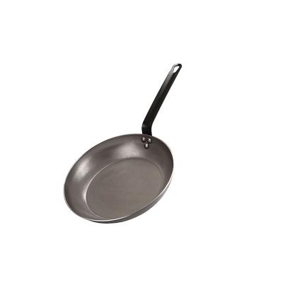 China Sustainable carbon steel non stick fry pan for sale