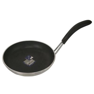 China Sustainable Non-stick Stainless steel double sided frying pan for sale