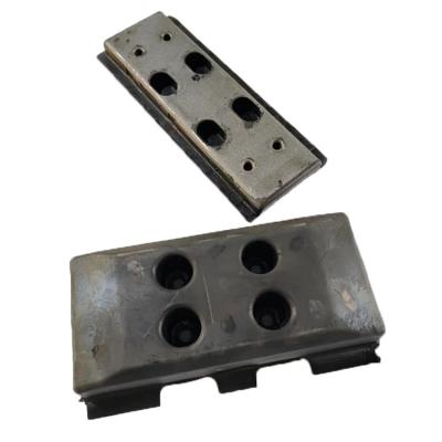 China Crawler Excavator Supply Rubber Track Pad / Rubber Track Block For Heavy Duty Construction Machinery And Agricultural Machinery Equipment for sale