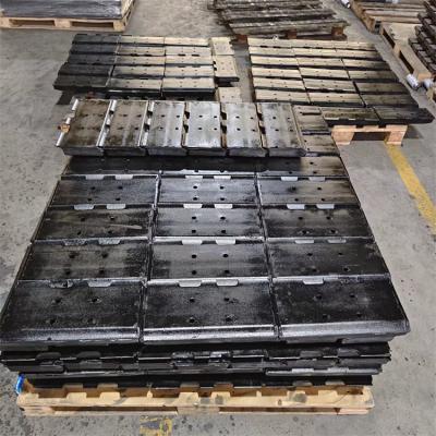 China Special Buckle Track Plate Track Block Block Track Screw Rubber Shoes Type Crawler Excavator Excavator for sale