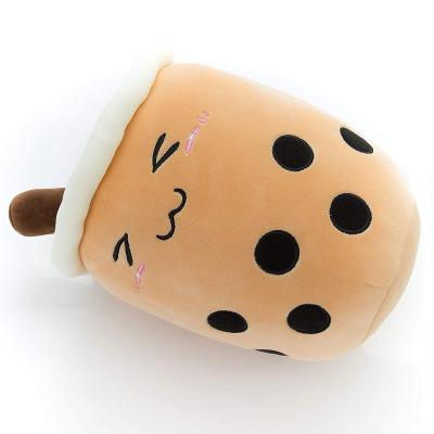 China NiuNiu Daddy 20in/50cm HYL World Creative Boba Plush Toy unstuffed Bubble Tea Bottle Hugging Pillow for Kids Birthday Gift-Brown à venda