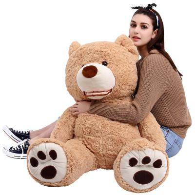 중국 Niuniu Daddy 47in/120cm cheap giant plush unstuffed toys big empty american teddy bear skin toy fabric bearskin coat shell 판매용