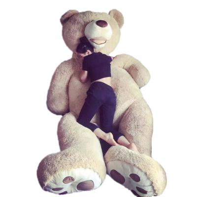 China 2021 Niuniu Daddy 79in/200cm giant USA Teddy Bear skin plush toys without filling 4 colors for girlfriend birthday holiday for sale