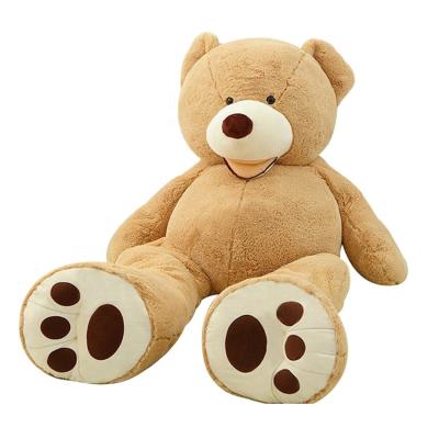 China Niuniu Daddy 102in/260cm Giant American Teddy Bear skin kawaii silky unstuffed plush toy soft toy for irresistible special gift for sale