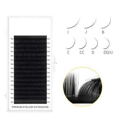 China Volume Lashes Best Quality 20 Rows 0.10 0.12 0.15 Super Soft Glossy Materials Eyelash Extensions 0.20mm for sale