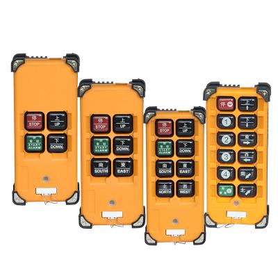 China Electric Industrial Enclosure Durable Hoist Crane Control Lift Transmitter Switches Speed ​​Controller RF Wireless Remote Housing For Tower Crane Etc. double for sale