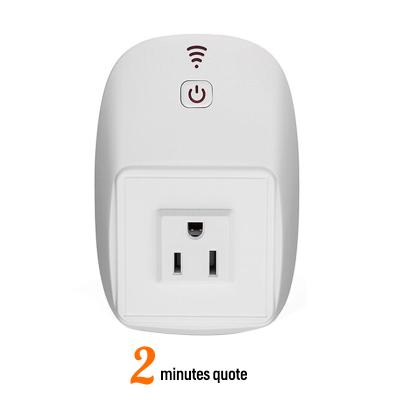 China American style home automation 240v commercial wifi control USA factory direct sales smart plug case for sale