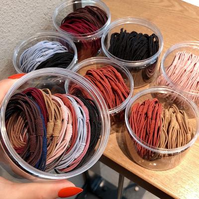 China Popular Korean Gift Set 20 Women's Hair Ropes Fascinators Boxed For Easy Storage Accessories Women Hair Accessories for sale