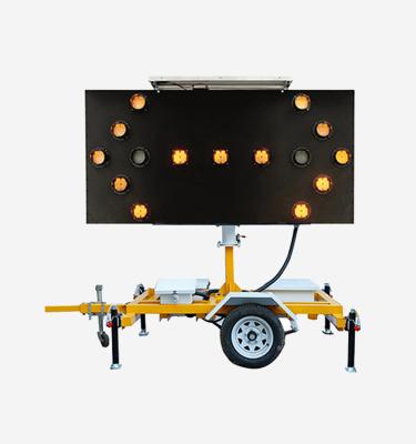 China Road construction area traffic light arrow trailer climbed arrow signs signs for sale