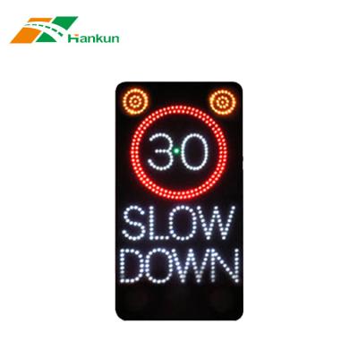 China Roadway Safety Signs VAS Device Electricity Sensor Vehicle Activated Speed ​​Radar Signaling for sale