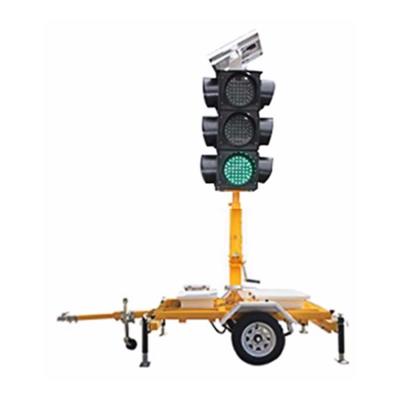 China High Intensity Standard Solar Road Emergency Mobile Aluminum Alloy Safety Traffic Light for sale