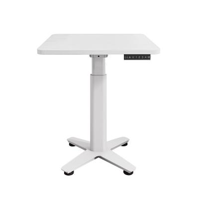 China (Height) Adjustable Desk Motorized Stand Raising Sit One Leg Height Adjustable Desk for sale