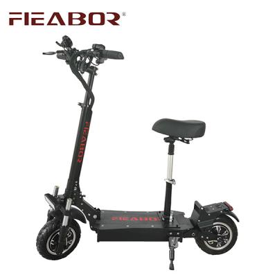 China Fieabor Unisex Max High Speed ​​Double Motor 70km/h 2400W Electric Scooter Off Road Scooter for sale