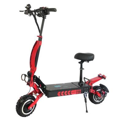 China Unisex Dual Mode 3600W 60V Motors Portable Electric Scooter With Seat for sale