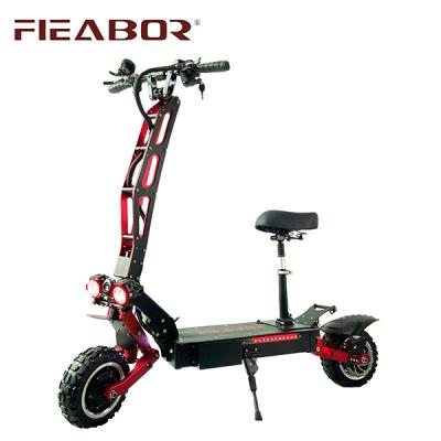 China Factory Price Wholesale 6000W 60V Two Wheel Unisex Manufacturer OEM China Powerful Adult Electric Motorcycle Scooter for sale