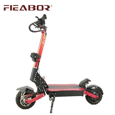 China Factory Price Unisex Wholesale Electric Scooter 5600w 60v Dual Motor Laugh Wide Wheel Off Road Scooter For Adult for sale