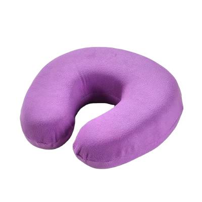 China Anti-Static Support Memory U Shape Comfortable Neck Pillow Car Headrest Foam Travel Pillow For Airplane Travel for sale