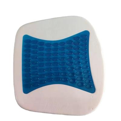 China Low Price Anti-Static High Quality Comfort Non Slip Elastic Memory Foam Coccyx Support Pain Gel Cool Cushion for sale