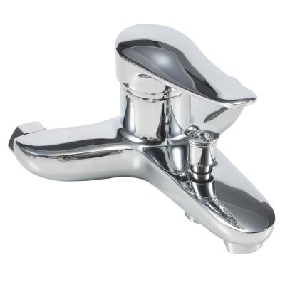 China Hot and Cold Bath Handle Kitchen Faucets Single Metered Shower Bathroom Faucet Mixer Tap Hot and Cold Set for sale