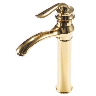 China New Metered Faucets 2022 Contemporary Hotel Bathroom Metered Mixer Single Hole Basin Faucet for sale