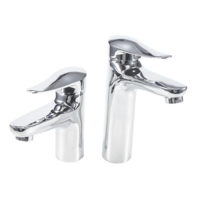 China Metered Faucets Wholesale Prices Apartment Chrome Polished Plating Zinc Alloy Lavabo Basin Faucet Or Bathroom for sale