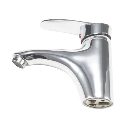 China Metered Practical Faucets Manufacturers Lavatory Basin Chrome Polished Plating Luxury Bathroom Faucet for sale