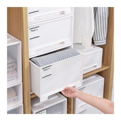 China Plastic Drawer Drawer Organizer Storage Box Viable Storage White Drawer Shop Storage Box for sale