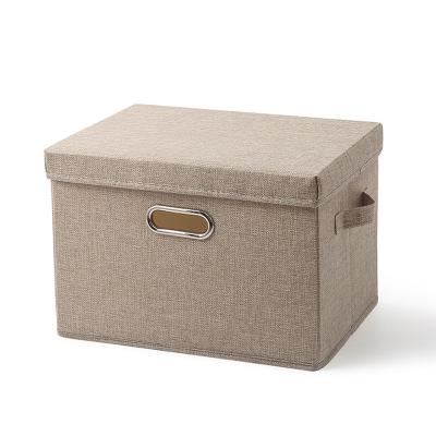 China Popularity Sustainable Organizer Storage Box Clothes Cloth Clothes Storage Bag Box Large Storage Tissue Box for sale